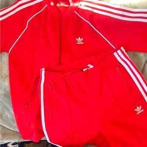 Classic Adidas Women’s Original 3 Stripes Track Suit